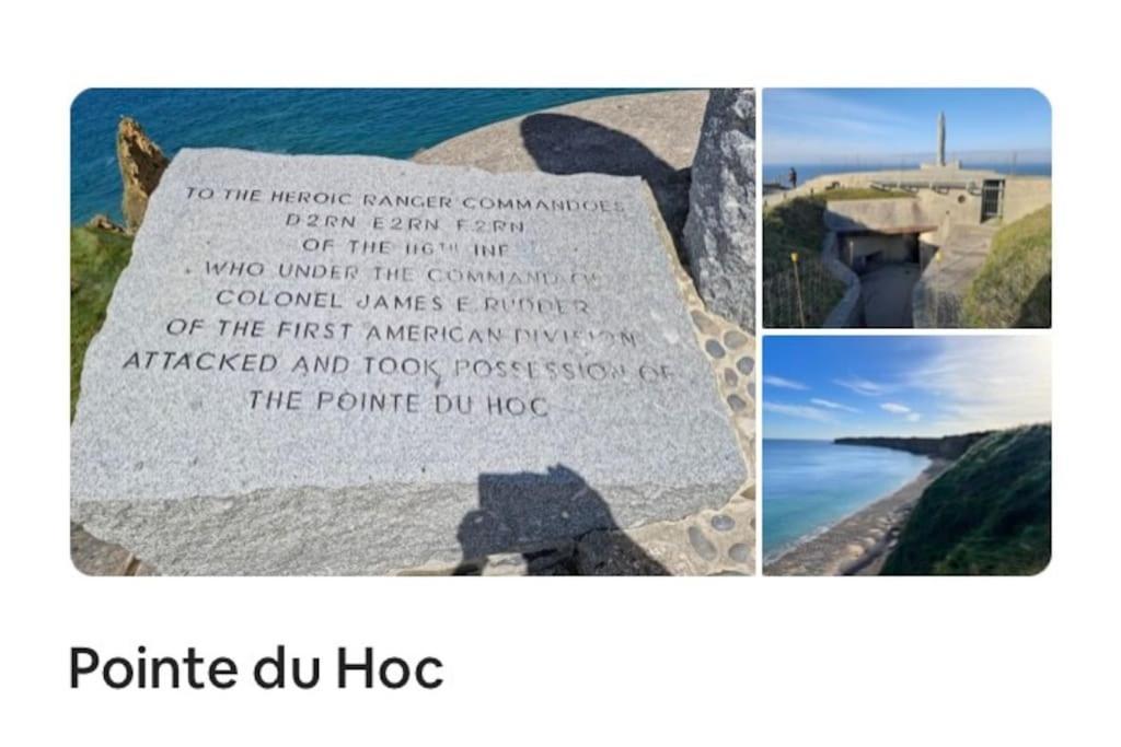Au Coeur D'Omaha Beach- Colleville-Sur-Mer- Gite 2 エクステリア 写真