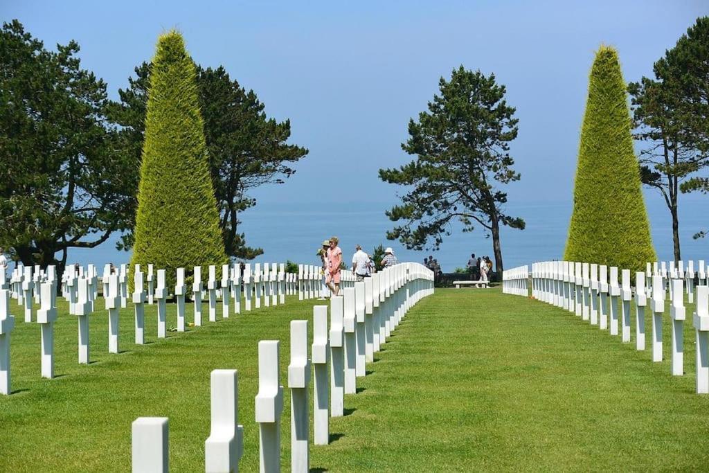 Au Coeur D'Omaha Beach- Colleville-Sur-Mer- Gite 2 エクステリア 写真
